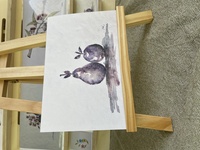 Apple & Pear Greeting Card