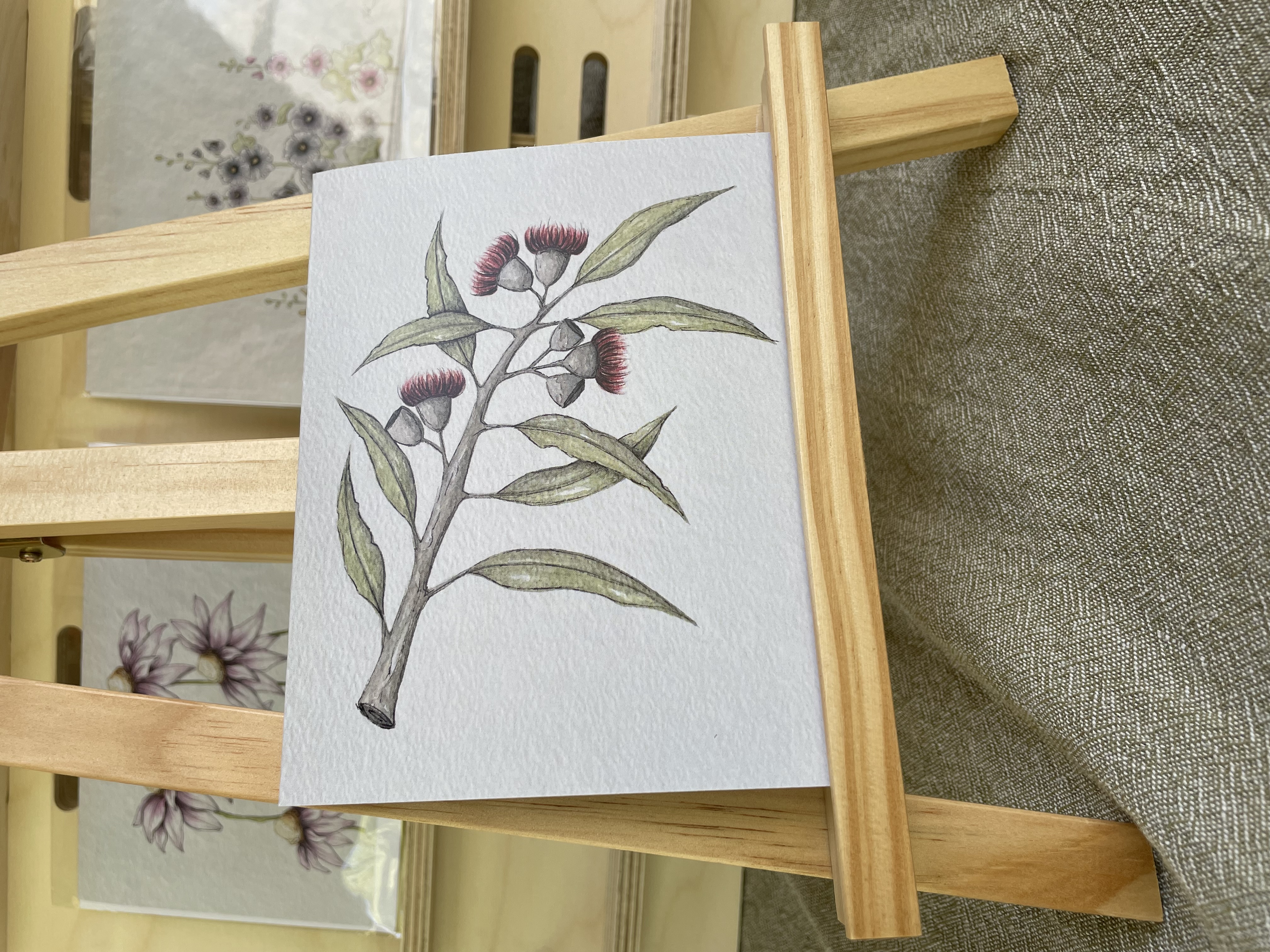 Gumnuts Note Card