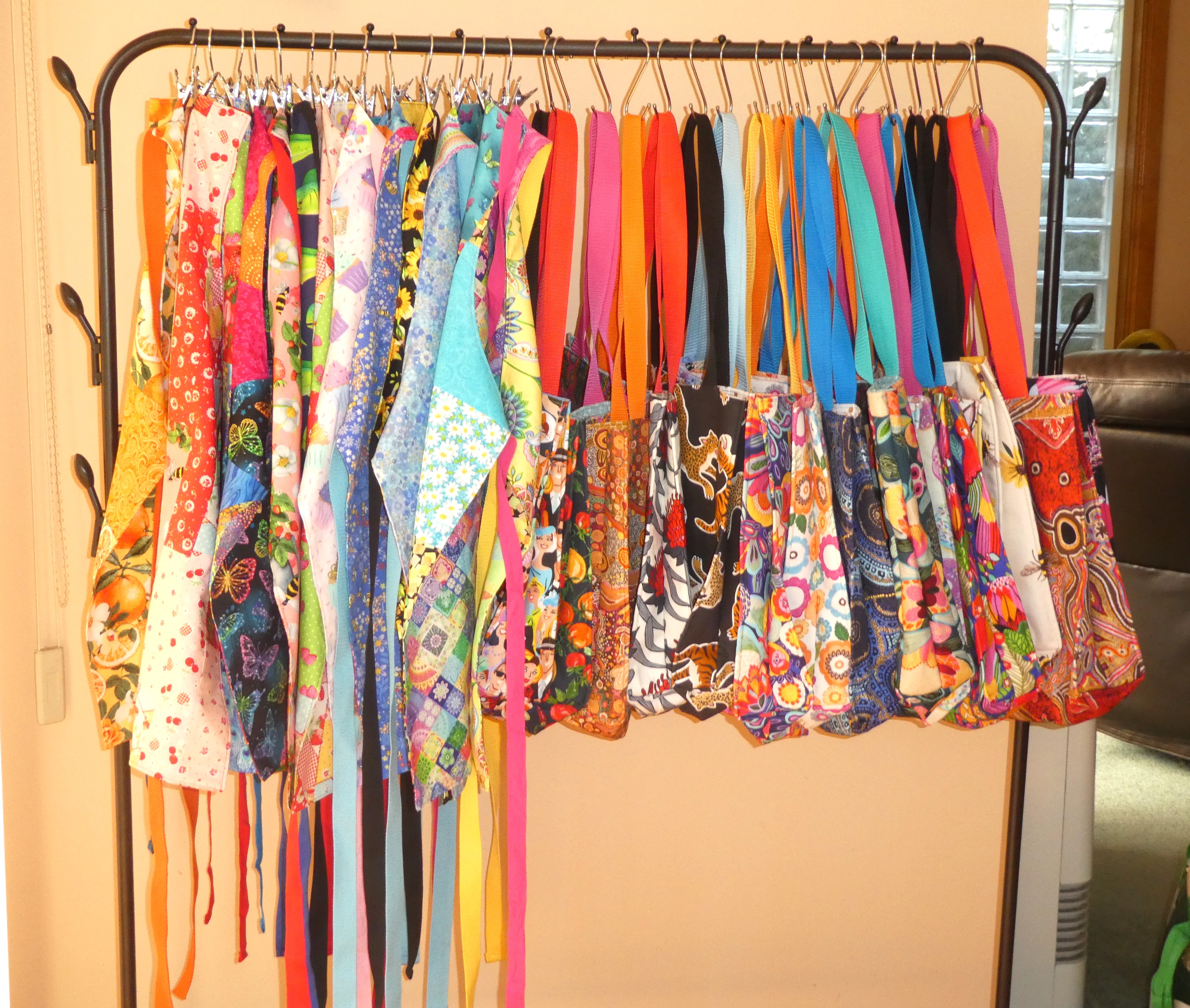 Quality Handmade Tote bags and Patchwork aprons