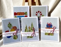 5 Pack Christmas Card Bundle