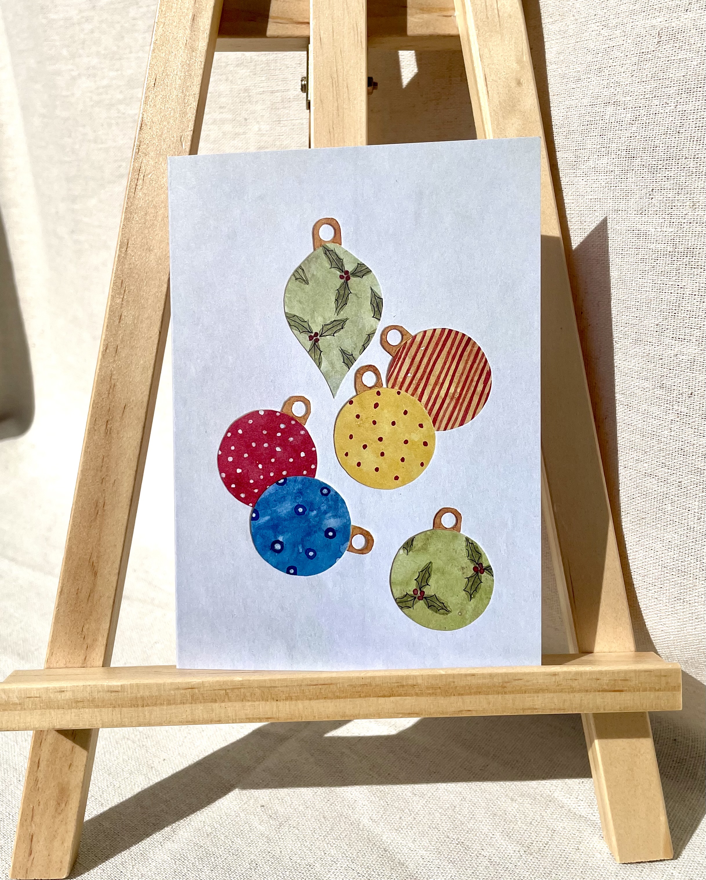 Decorations Christmas Card