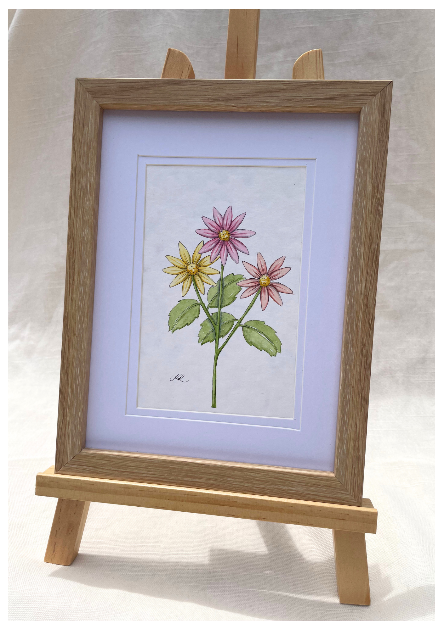 Daisies Original Watercolour