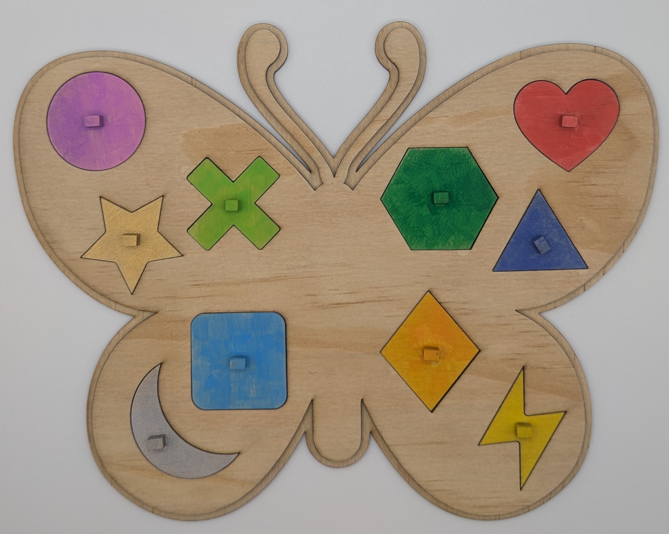 Butterfly Shape Puzzle