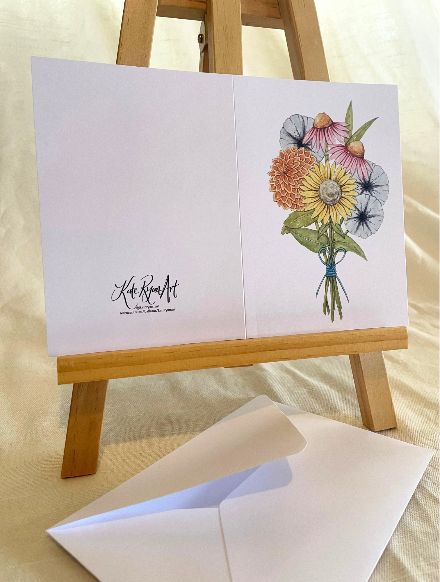 Bouquet (Sunflower) Note Card