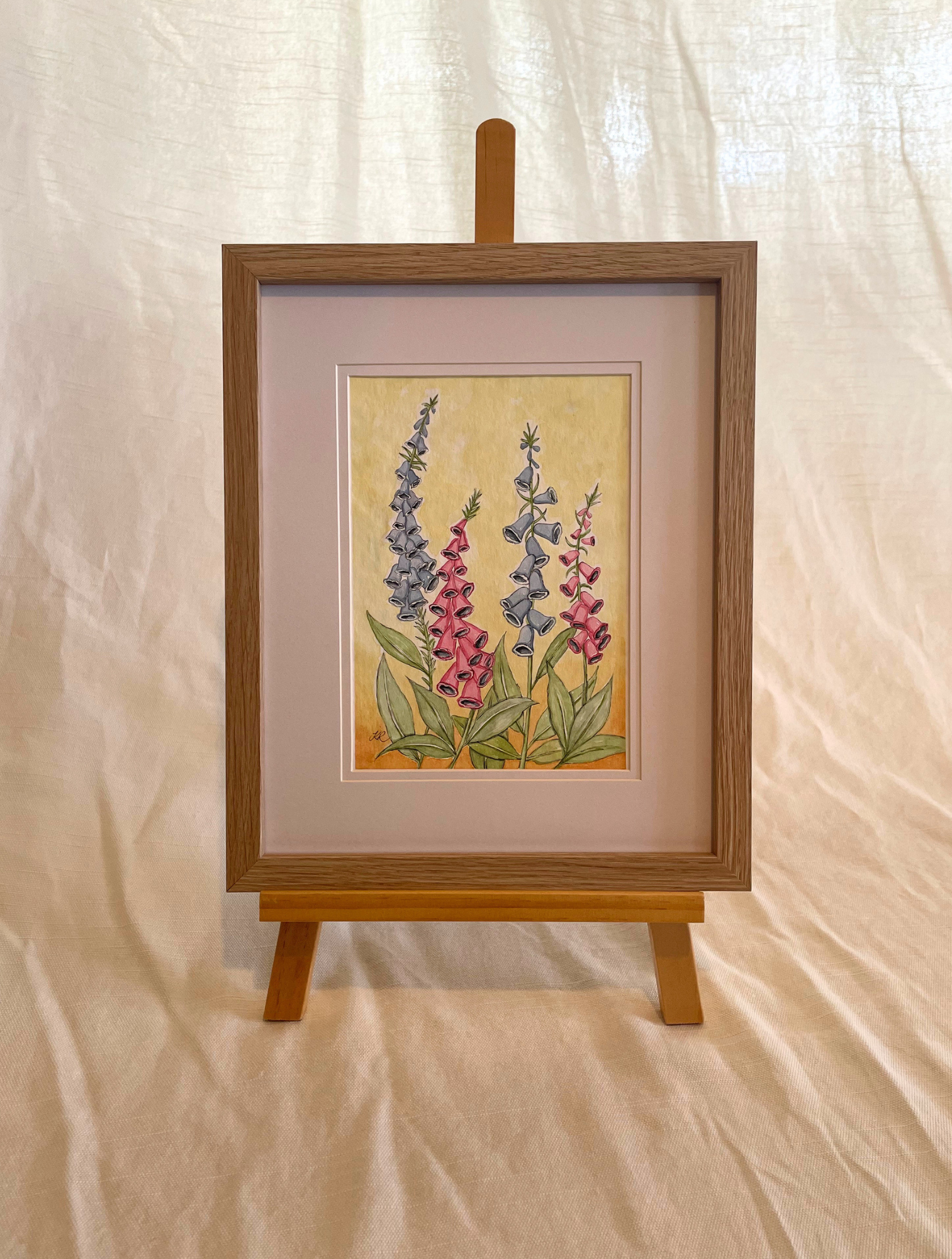 Foxgloves Original Watercolour