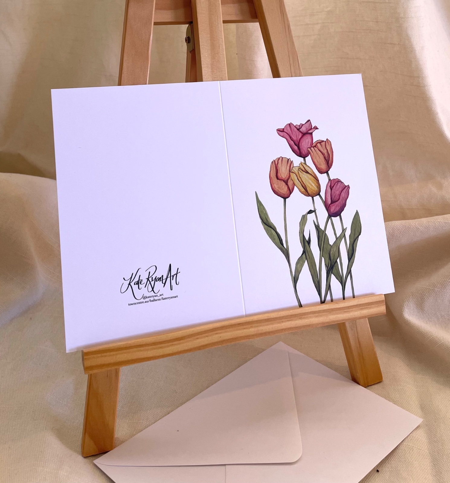 Tulips Note Card