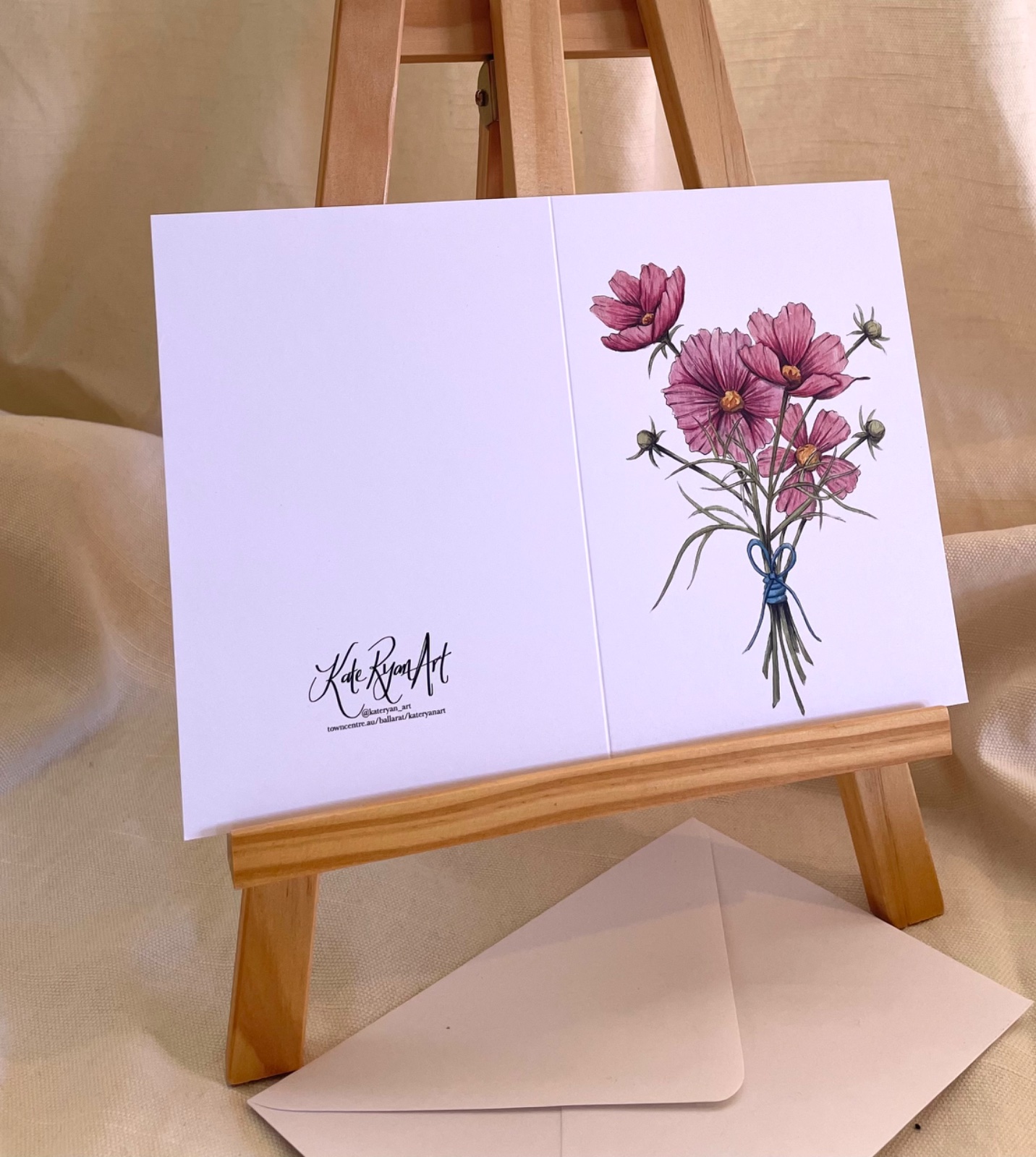 Cosmos Note Card