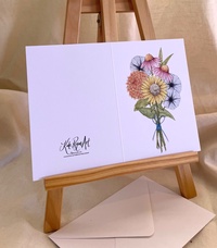 Sunflower Bouquet Note Card