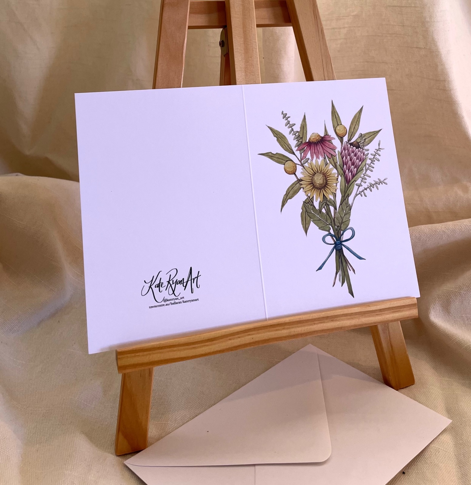 Natives Bouquet Note Card