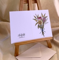 Natives Bouquet Note Card