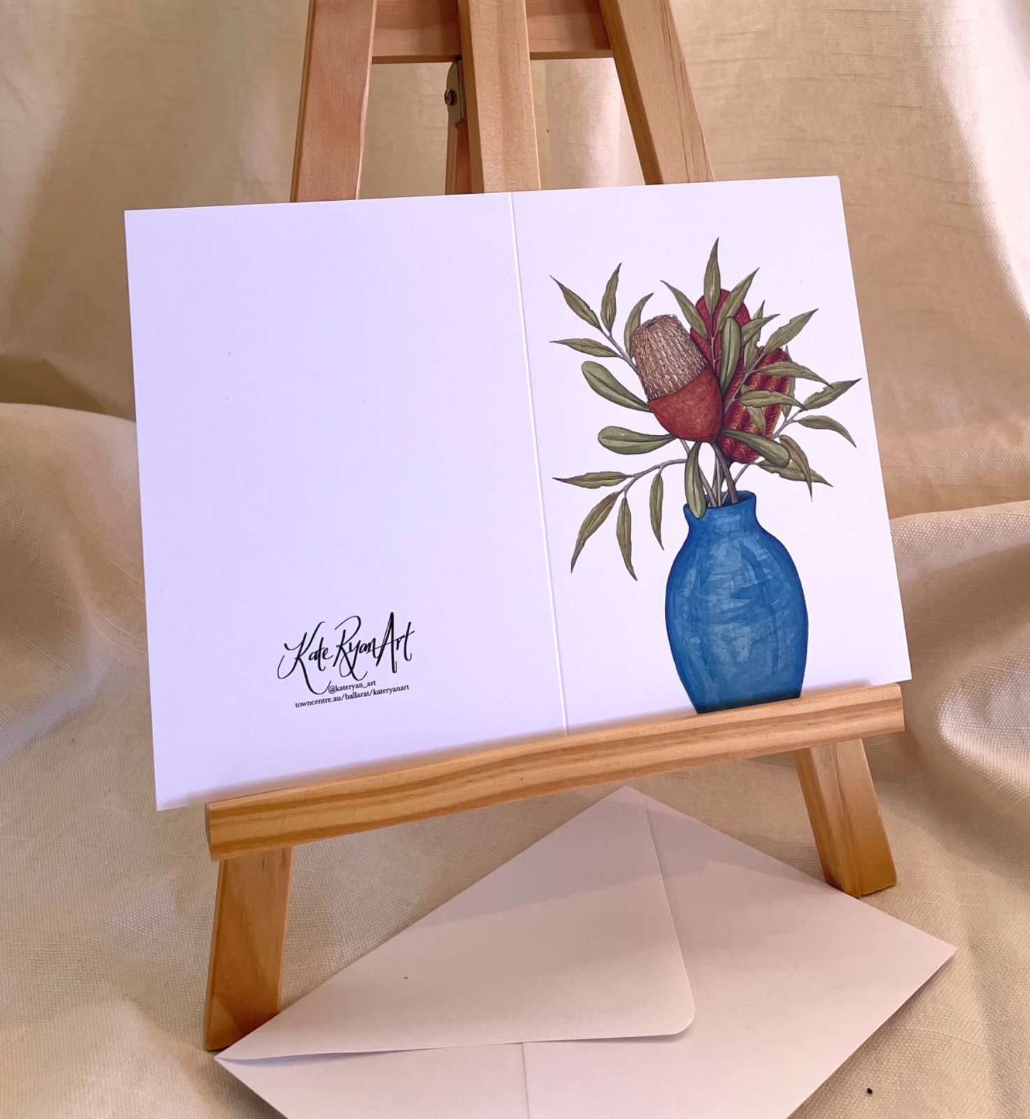 Banksias Note Card